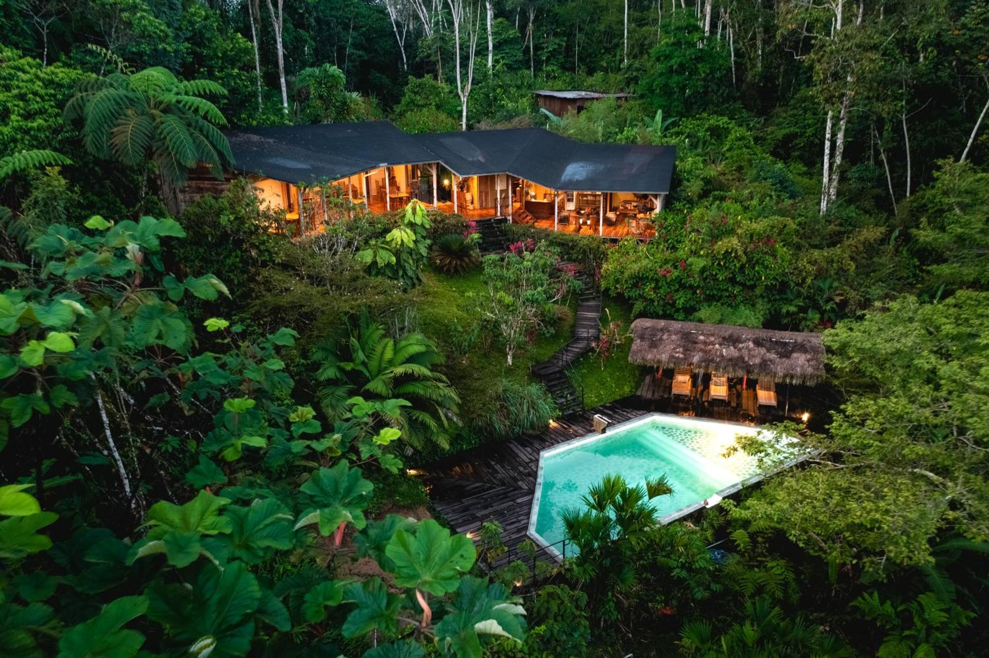 Hamadryade Lodge Puerto Misahuallí Exterior foto